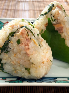 ツナと大葉の簡単おにぎり-レシピのメイン写真