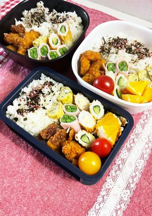 20220909娘ちゃん息子くんⅡお弁当-レシピのメイン写真