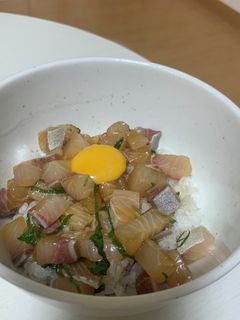 カンパチと大葉丼-レシピのメイン写真