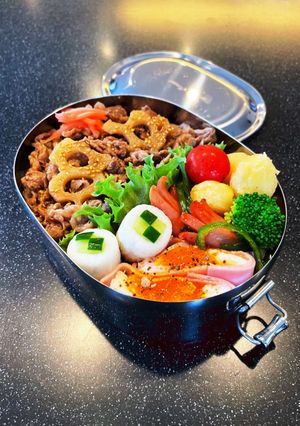 高校生弁当　2022 9月9 時雨煮弁当-レシピのメイン写真