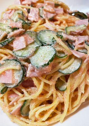 明太スパサラ-レシピのメイン写真