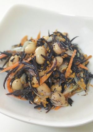 ひじきと大豆のごまドレ和え-レシピのメイン写真
