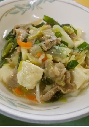 【学校給食】塩肉豆腐-レシピのメイン写真