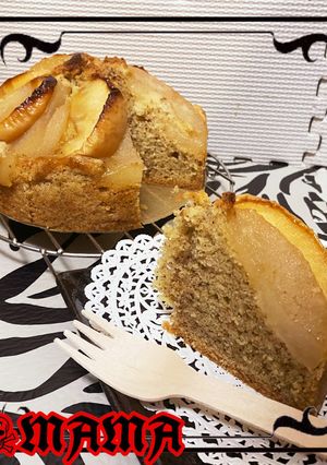 梨と林檎のとろサク紅茶ケーキ-レシピのメイン写真