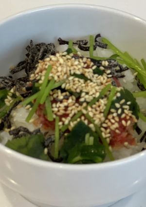 梅茶漬け-レシピのメイン写真