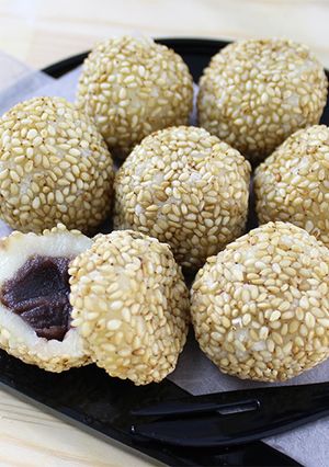簡単なのに本格的◎ごま団子-レシピのメイン写真