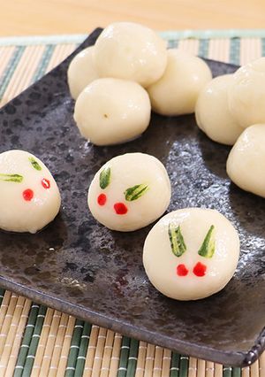 材料2つ!もちもち柔らか~お月見団子-レシピのメイン写真