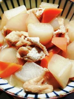 大根とアゲの煮物-レシピのメイン写真