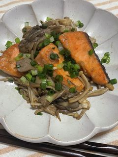 鮭ときのこのバター醤油炒め-レシピのメイン写真