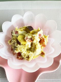 簡単さつま芋とクリチ♪サラダ-レシピのメイン写真