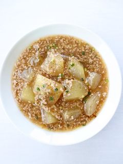 しっかり美味しい【冬瓜の豚そぼろ煮】-レシピのメイン写真