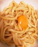 5分でできる 汁なし生姜卵うどん
