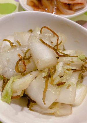 ＊副菜＊シャキっと白菜の昆布漬け-レシピのメイン写真