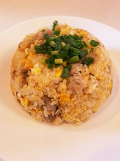 塩豚を使ったネギ炒飯-レシピのメイン写真