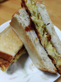 お好み焼きホットトースト-レシピのメイン写真