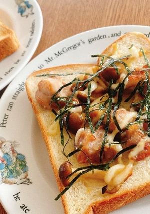 朝食にも！照り焼きチキントースト-レシピのメイン写真