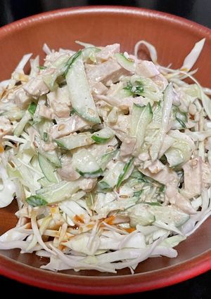 簡単棒棒鶏風サラダ(´˘`＊)-レシピのメイン写真