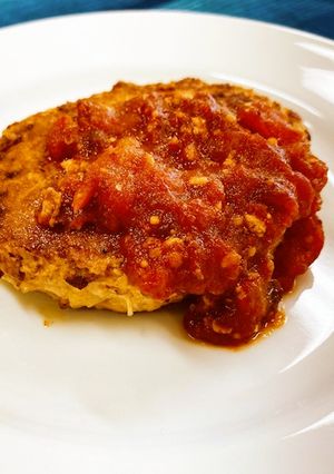 えのきハンバーグ~和風トマトソースがけ~-レシピのメイン写真