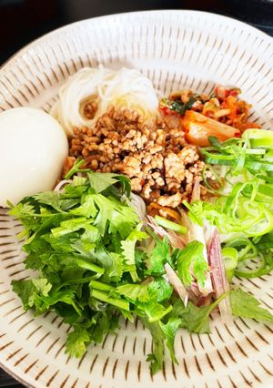 簡単！家の素麺レシピの一つジャージャー麺-レシピのメイン写真