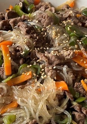 春雨と牛肉のさっぱりチャプチェ-レシピのメイン写真
