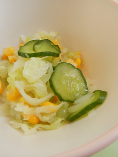 コーンサラダ☆給食メニュー-レシピのメイン写真