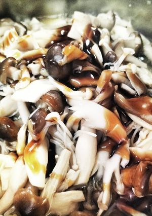 厨房ばあばぁ！キノコオイスターソース蒸し-レシピのメイン写真