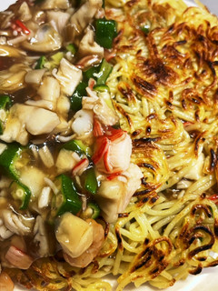 カニかま活用シーフードあんかけ焼きそば-レシピのメイン写真