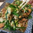 大分の最強おかず、にら豚 王府を目指して
