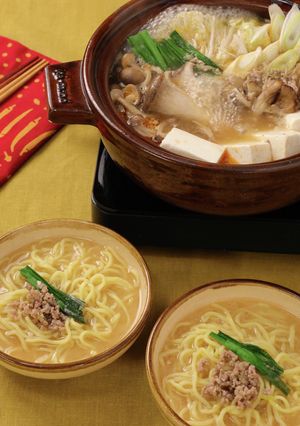 〆まで美味しい！きのこたっぷり麻婆鍋-レシピのメイン写真
