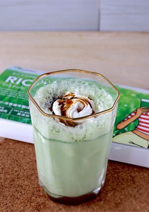 青汁豆乳ラテ-レシピのメイン写真