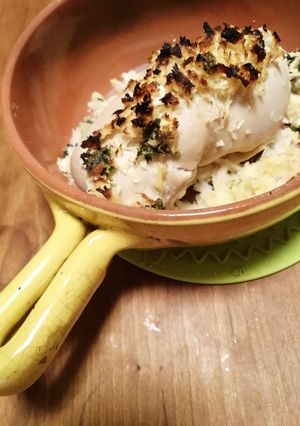 鶏むね肉のクリームチーズ焼き-レシピのメイン写真