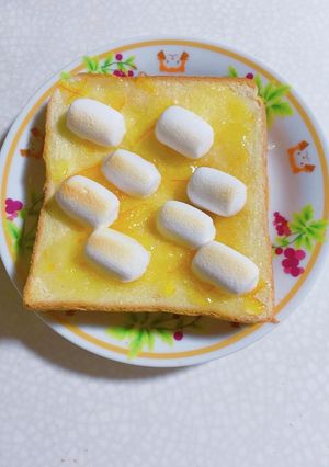 マーマレードとマシュマロのトースト-レシピのメイン写真