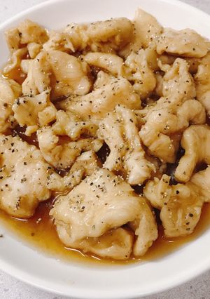 つるんと美味しい水晶鶏の麺つゆ漬け-レシピのメイン写真