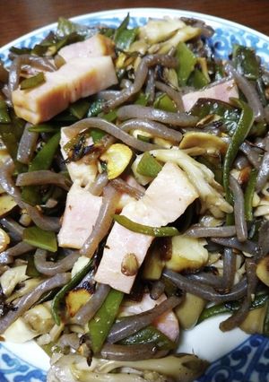 茎昆布の中華風炒め-レシピのメイン写真