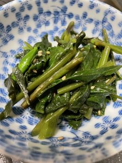 空芯菜のニンニクナムル-レシピのメイン写真