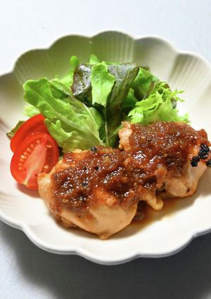 梨ソースのチキンシャリアピンステーキ-レシピのメイン写真