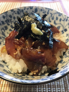 アジの漬丼-レシピのメイン写真