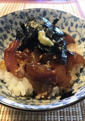 アジの漬丼-レシピのメイン写真