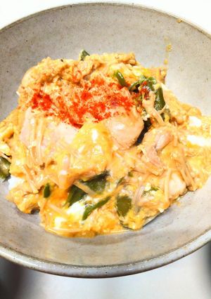 中華風親子丼-レシピのメイン写真