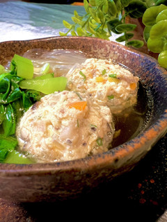 肉団子スープ【蓮根*春雨入り】-レシピのメイン写真