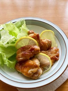 超簡単*鶏もも肉のハチミツレモン醤油焼き-レシピのメイン写真