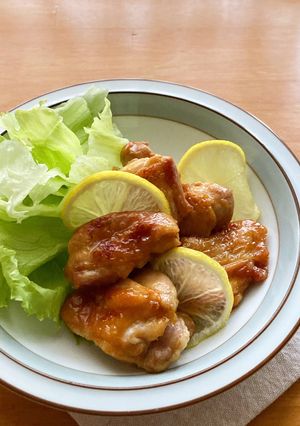 超簡単＊鶏もも肉のハチミツレモン醤油焼き-レシピのメイン写真