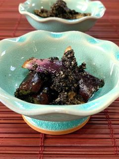 レンチン☆茄子のごま和え-レシピのメイン写真