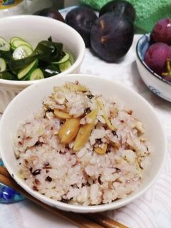 鯖缶の炊き込みご飯-レシピのメイン写真