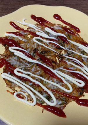 もやしは便利！もやし・ネギチーズ焼き。-レシピのメイン写真