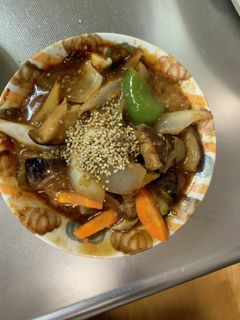 簡単ソース焼きそば味豚こま大根青椒肉絲風-レシピのメイン写真