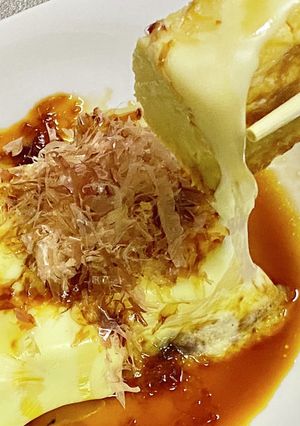 ①ファミマの商品で・厚焼き玉子ちーず-レシピのメイン写真