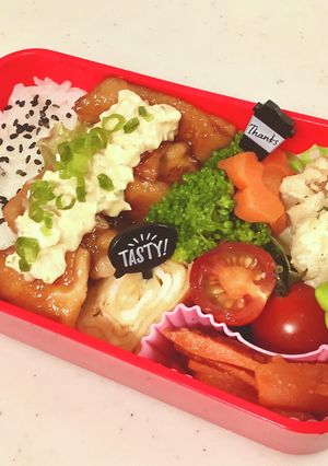 お弁当にも!揚げないひとくちチキン南蛮♡-レシピのメイン写真