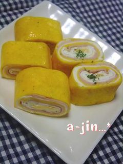お弁当に✿3色卵焼き-レシピのメイン写真