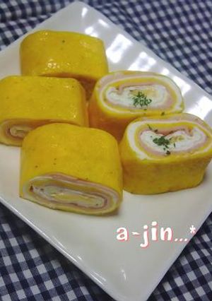 お弁当に✿3色卵焼き-レシピのメイン写真